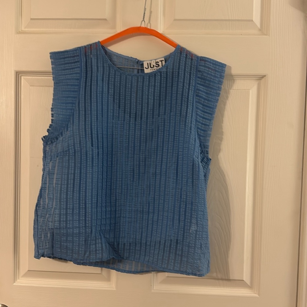 Just Female sleeveless top size EU 38
